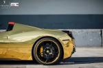 Ferrari 458 Spider by MC Customs on Vellano Wheels 2014 года